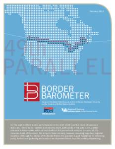 February[removed]49th PARALLEL BORDER BAROMETER