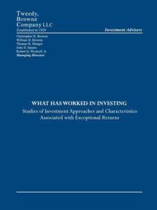 Microsoft Word - What Has Worked in Investing FINAL Mutual BLUE