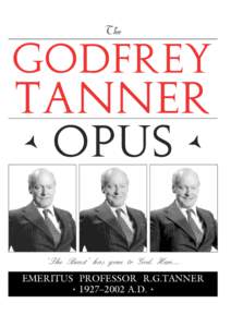 Arthur Godfrey / Opus / University of Newcastle / Godfrey Tanner