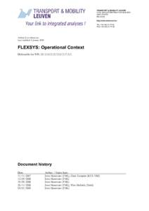 Microsoft Word - flexsys-operational-context - v5.doc