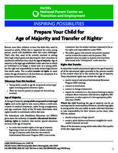 Education in the United States / Disability / Individuals with Disabilities Education Act / Free Appropriate Public Education / Post Secondary Transition For High School Students with Disabilities / Special education in the United States / Education / Special education / Individualized Education Program