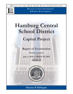 Hamburg Central School District - Capital Project