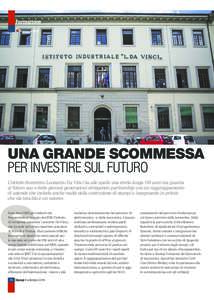 Formazione A Roberto Carminati UNA GRANDE SCOMMESSA PER INVESTIRE SUL FUTURO L’istituto fiorentino Leonardo Da Vinci ha alle spalle una storia lunga 116 anni ma guarda