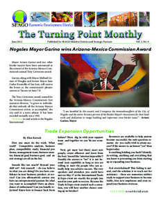 June 2012 			  Published for SEAGO Member Entities and Strategic Partners Vol. 2, No. 6