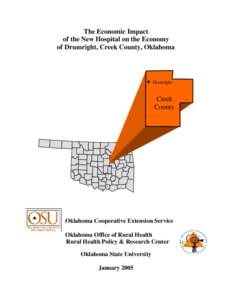 Healthcare / Health economics / Oklahoma City Metropolitan Area / Creek County /  Oklahoma / Tulsa Metropolitan Area / Medicare / Drumright /  Oklahoma / Rural health / Gross domestic product / Geography of Oklahoma / Health / Medicine