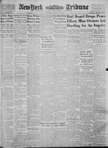 New York Tribune.(New York, NY[removed].