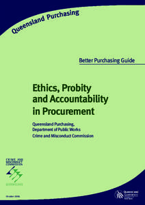 Systems engineering / Procurement / Electronic commerce / Government procurement in the United States / Government procurement / Purchasing / E-procurement / Public sector ethics / Accountability / Business / Technology / Supply chain management