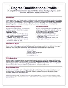 Pedagogy / Integrative Knowledge Portfolio Process / Lifelong learning / European Qualifications Framework / Education / Educational psychology / Alternative education