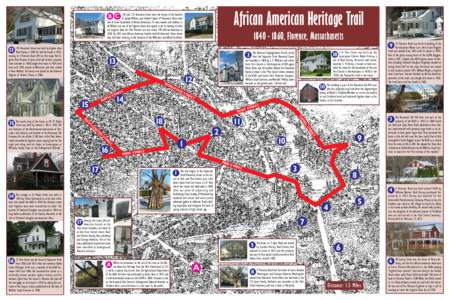 African American Heritage Trail  129 and 133 Nonotuck Street were the homes of the families of Joseph Willson, and Ezekiel Cooper of Maryland. These were two of seven households of African Americans, 35 men, women and ch