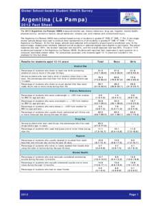 Knowledge / La Pampa Province / Buenos Aires / Alcoholic beverage / Grade / Percentage / Provinces of Argentina / Education / Academia