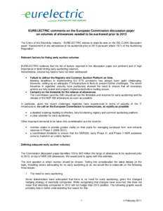 Emissions trading / Carbon finance / Climate change in the European Union / European Union Emission Trading Scheme / Auction / Climate change policy / Climate change / Environment