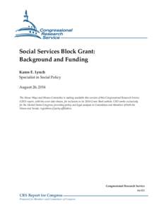 Presidency of Barack Obama / Politics / Temporary Assistance for Needy Families / United States Department of Health and Human Services / American Recovery and Reinvestment Act / United States Senate Committee on Appropriations / Continuing resolution / United States budget process / Medicare / Government / Federal assistance in the United States / 111th United States Congress