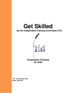 Get Skilled By the Independent Training Committee (ITC) Cooperation Proposal for IAAS