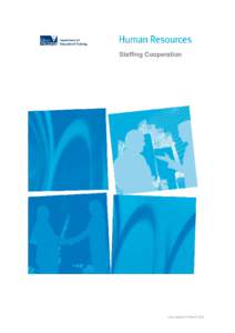 Staffing Cooperation  Last updated 23 March 2015 STAFFING COOPERATION CONTENTS