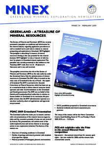 Greenland Minex News no. 34, February 2009