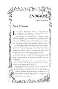 ENDGAME  A tale of Terrorbelle Patrick Thomas
