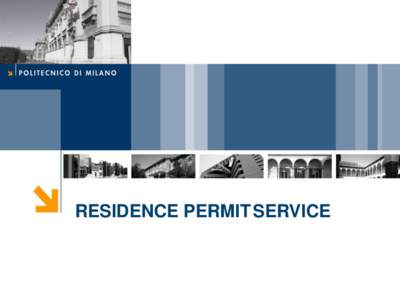 RESIDENCE PERMIT SERVICE  HOW DO I APPLY FOR THE STUDENT PERMIT OF STAY? EU-citizens: If you are EU-citizen and plan to remain in Italy for more than