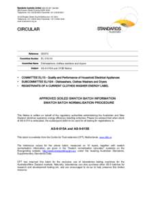 Standards Australia Limited ABN[removed]286 Sussex Street Sydney NSW 2000 Telephone +[removed]Facsimile +[removed]-25 Raglan Street South Melbourne VIC 3205 Telephone +[removed]Facsimile: +61 3