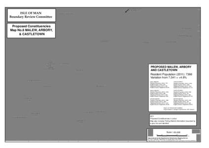 ISLE OF MAN Boundary Review Committee PART MAROWN INTO GLENFABA & PEEL