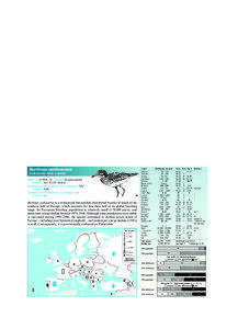 Birds in Europe – Stilts and avocets; Thick-knees  Recurvirostra avosetta