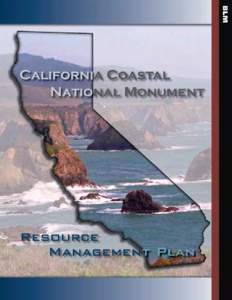 The California Coastal National Monument Logo Designed by Bureau of Land Management illustrator May Wakabayashi in 2000, the logo for the California Coastal National Monument (CCNM) is elegant in its form and simplici