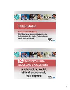 Microsoft PowerPoint - Robert Aubin_IRG Workshop_Soft sciences - 11.ppt [Compatibility Mode]