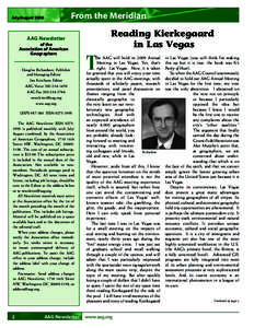 From the Meridian  July/August 2008 Reading Kierkegaard in Las Vegas