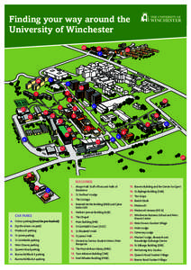 Finding your way around the University of WinchesterF