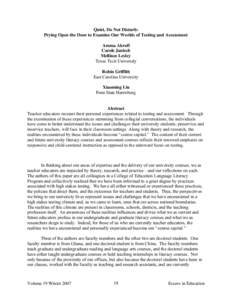 Standardized tests / Standards-based education / Education reform / Psychometrics / Standardized test / STAR / Test / High-stakes testing / Achievement test / Education / Evaluation / Educational psychology