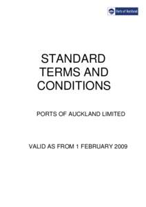 Microsoft Word - D08 POAL 2009 standard conditions Dec 08_final.docx