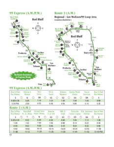 Red Bluff /  California / Tehama / Geography of the United States / U.S. Route 99 / Oregon / Oregon Route 99E