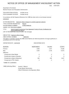 Taxation in the United States / Paperwork Reduction Act / Public finance / Government procurement in the United States / Internal Revenue Service / National Marine Fisheries Service / Tax / Single Audit