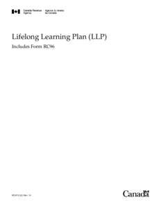 Lifelong Learning Plan (LLP) Includes Form RC96 RC4112 (E) Rev. 14  Is this guide for you?