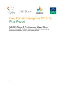 Environmentalism / Earth / Geography of Europe / Culture in Cardiff / Wales Millennium Centre / Engage / Wales / Sustainable event management / The Carbon Trust / Environment / Sustainability / Environmental social science