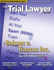 Daniel Balsam / Spam / CAN-SPAM Act / Anti-spam techniques / Email spam / Timothy Walton / Email / Spamming / Internet / Computing