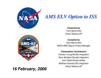 Microsoft PowerPoint - ELV Option - Feb 06 Updated Version for Griffin.ppt