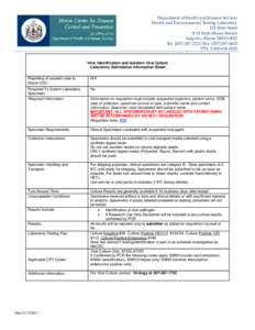 Bacterial Identification by 16S Ribosomal DNA Sequencing