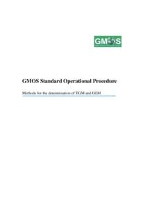 Microsoft Word - GMOS SOP TGM_GEM FINAL