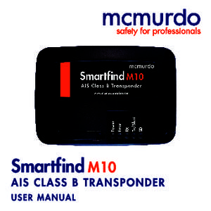 Smartfind M10 & M10W AIS Transponder User Manual i