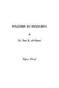 STUDIES IN IBADHISM by