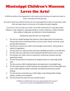 Arts integration / Curricula / Education reform / Art education