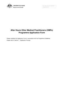 Healthcare reform in the United States / Federal assistance in the United States / Presidency of Lyndon B. Johnson / Australian College of Rural and Remote Medicine / Family medicine / Medicare / General practitioner / Residency / Medicare card / Medicine / Health / Healthcare in Australia