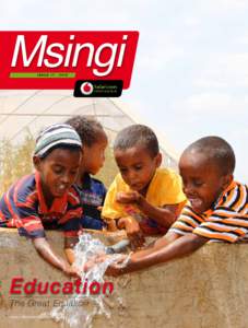 COVER STORY  Msingi ISSUE[removed]Education