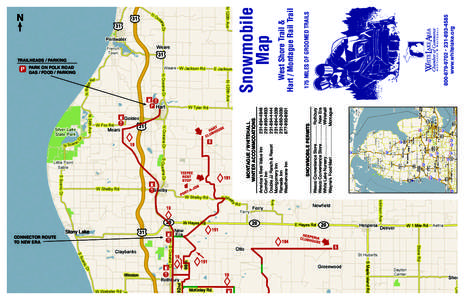 connector Route to new era Wesco Convenience Store[removed]Rothbury Wesco Convenience Store..................New Era White Lake Nursery............................Whitehall Wayne’s Food Mart....................