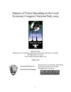 Economic Impacts of Visitor Spending at Saint-Gaudens NHS, 2004