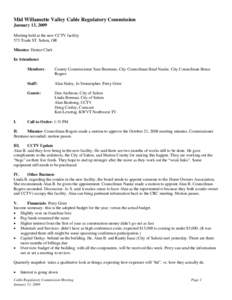 Microsoft Word - CRCMtg_011309.doc