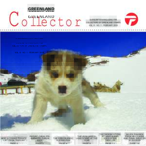 GREENLAND  C o lle c to r MEET A YOUNG PHILATELIST FROM TASIILAQ