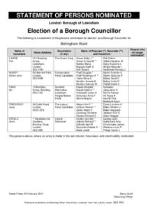 SE postcode area / Brockley / London postal district / Lewisham / Catford / London / Geography of England / Major centres of London