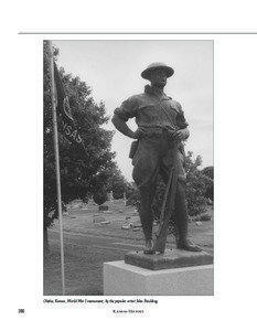 War memorial / Spirit of the American Doughboy / Rosedale World War I Memorial Arch / Kansas City /  Kansas / Memorial Building / Grand Army of the Republic / Iron Mike / Kansas / Geography of the United States / John Paulding