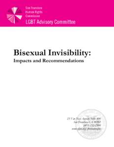 Bisexuality / Same-sex sexuality / Gender studies / Transgender / Bisexual community / Bisexual erasure / Biphobia / Homosexuality / BiNet USA / Human sexuality / Gender / Sexual orientation
